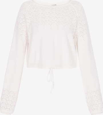 DreiMaster Vintage - Pullover 'Vintage' em branco: frente