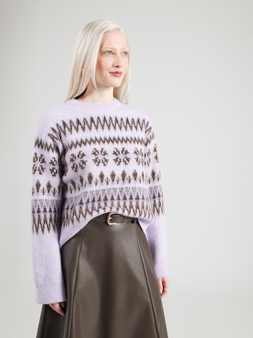Pull-over 'Janina' Lindex en violet : devant