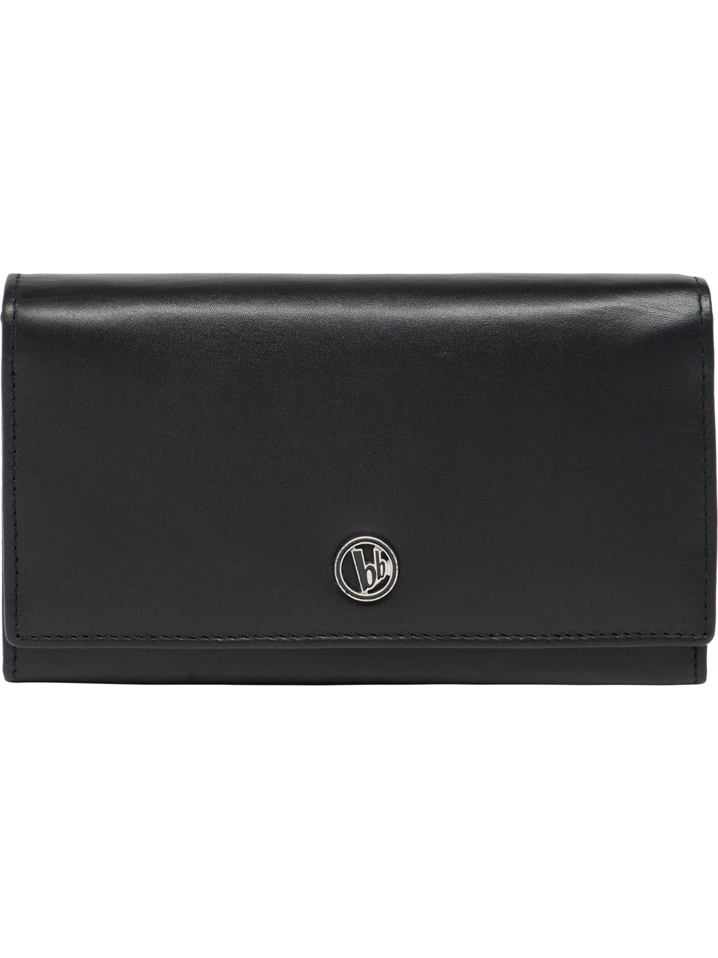 Bruno Banani Wallet ' GAINES ' in Black: front