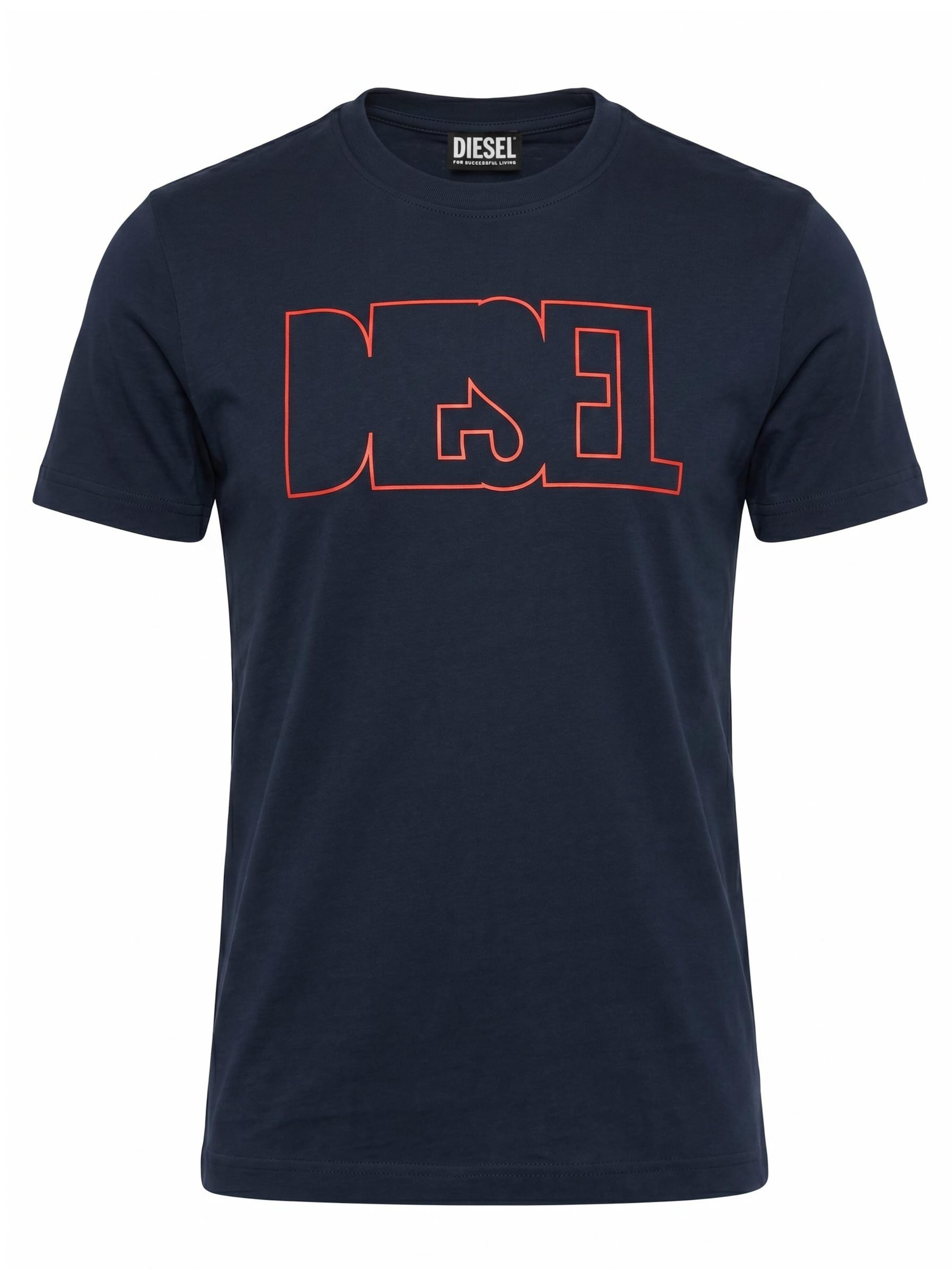 T-Shirt 'T-DIEGOR 250215' DIESEL en bleu : devant