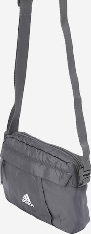 ADIDAS SPORTSWEAR - Bolsa de deporte 'Glow' en gris: frente