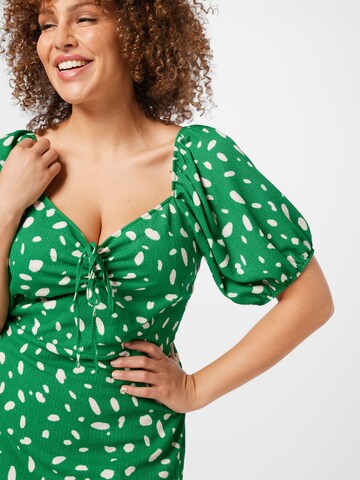 Abito di Dorothy Perkins Curve in verde