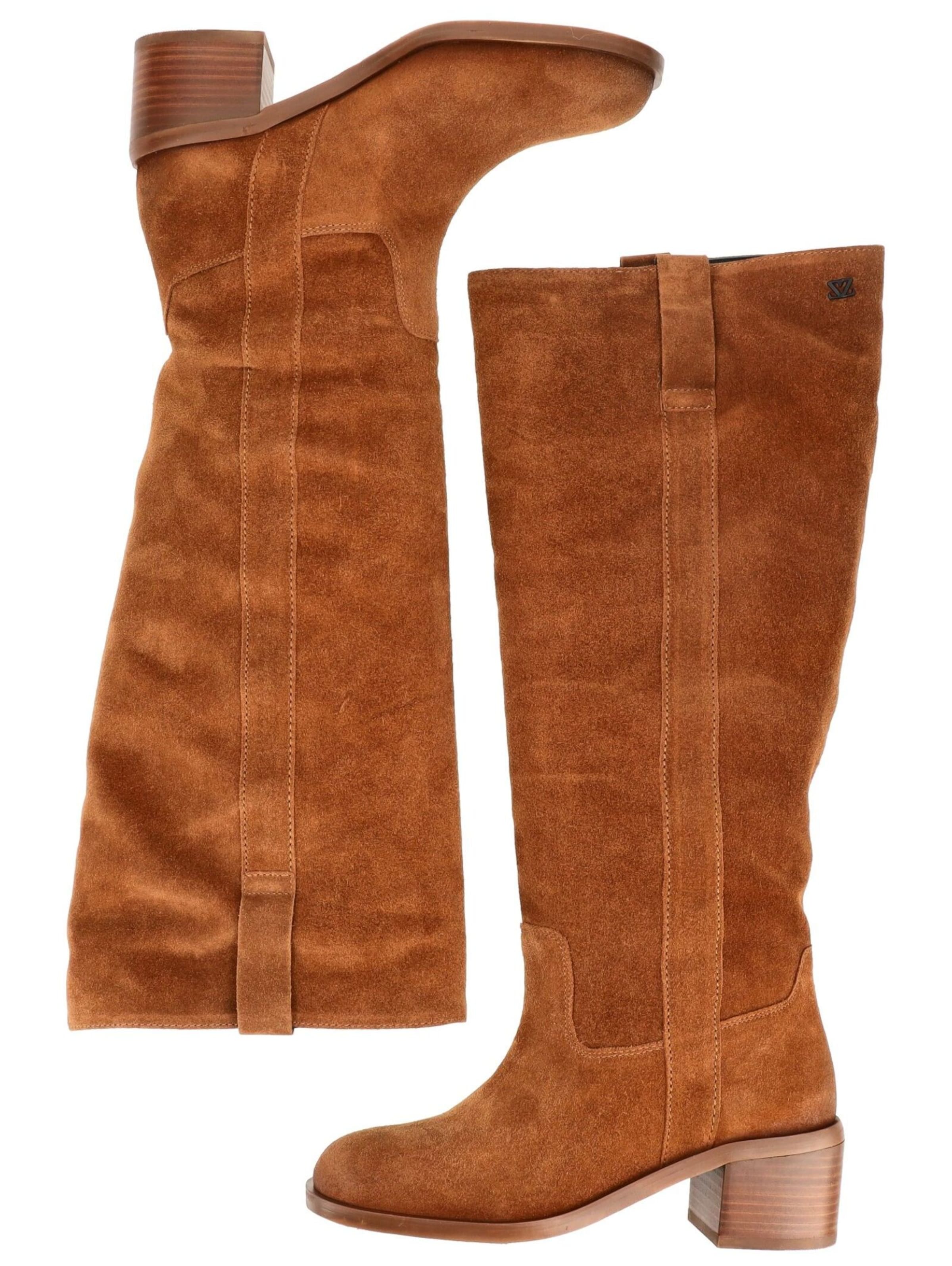 LAZAMANI Boot in Brown: top