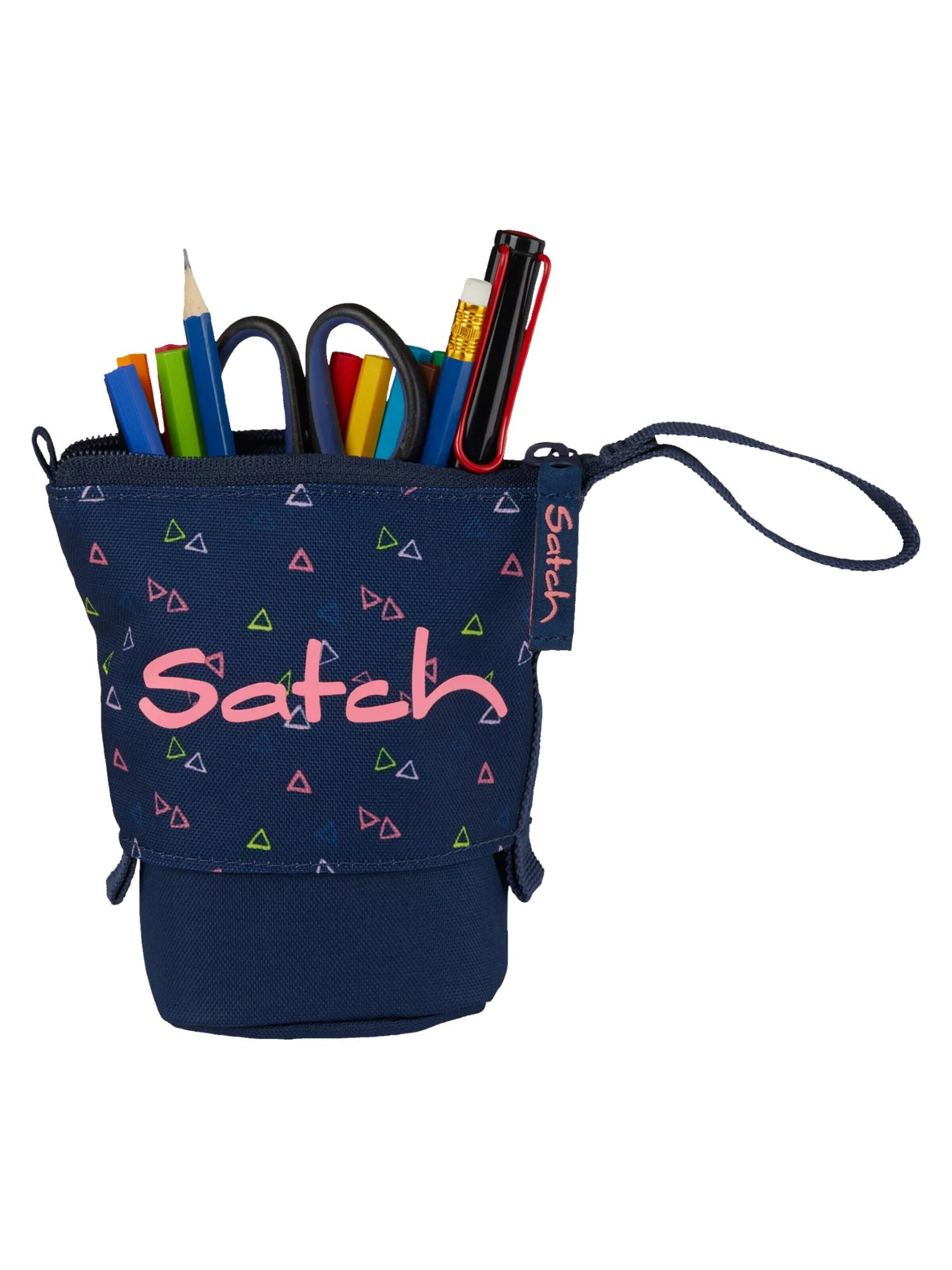 Satch Tasche 'Federmäppchen Pencil Slider'‌‌‌‌‌ in Blau