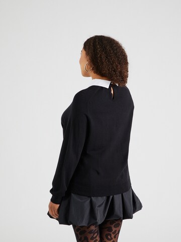 Pull-over 'CARANGIE' ONLY Carmakoma en noir