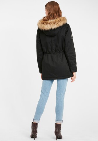 Fransa Between-Seasons Parka 'FRLASUM' in Black