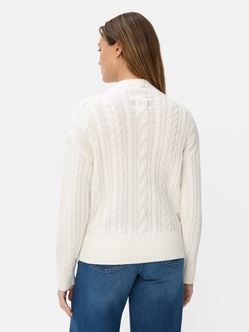 CAMEL ACTIVE Strickpullover in lockerer Passform in Weiß