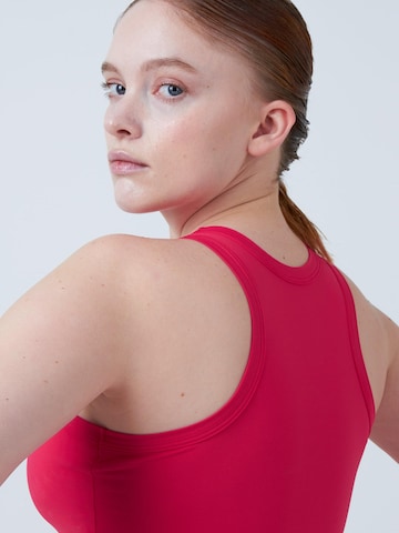 SPORTKIND Sporttop 'Tanktop High Neck' in Roze