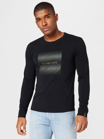 T-Shirt Key Largo en noir : devant