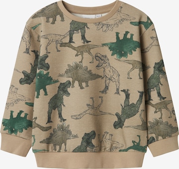 Sweat 'Benja' NAME IT en beige : devant