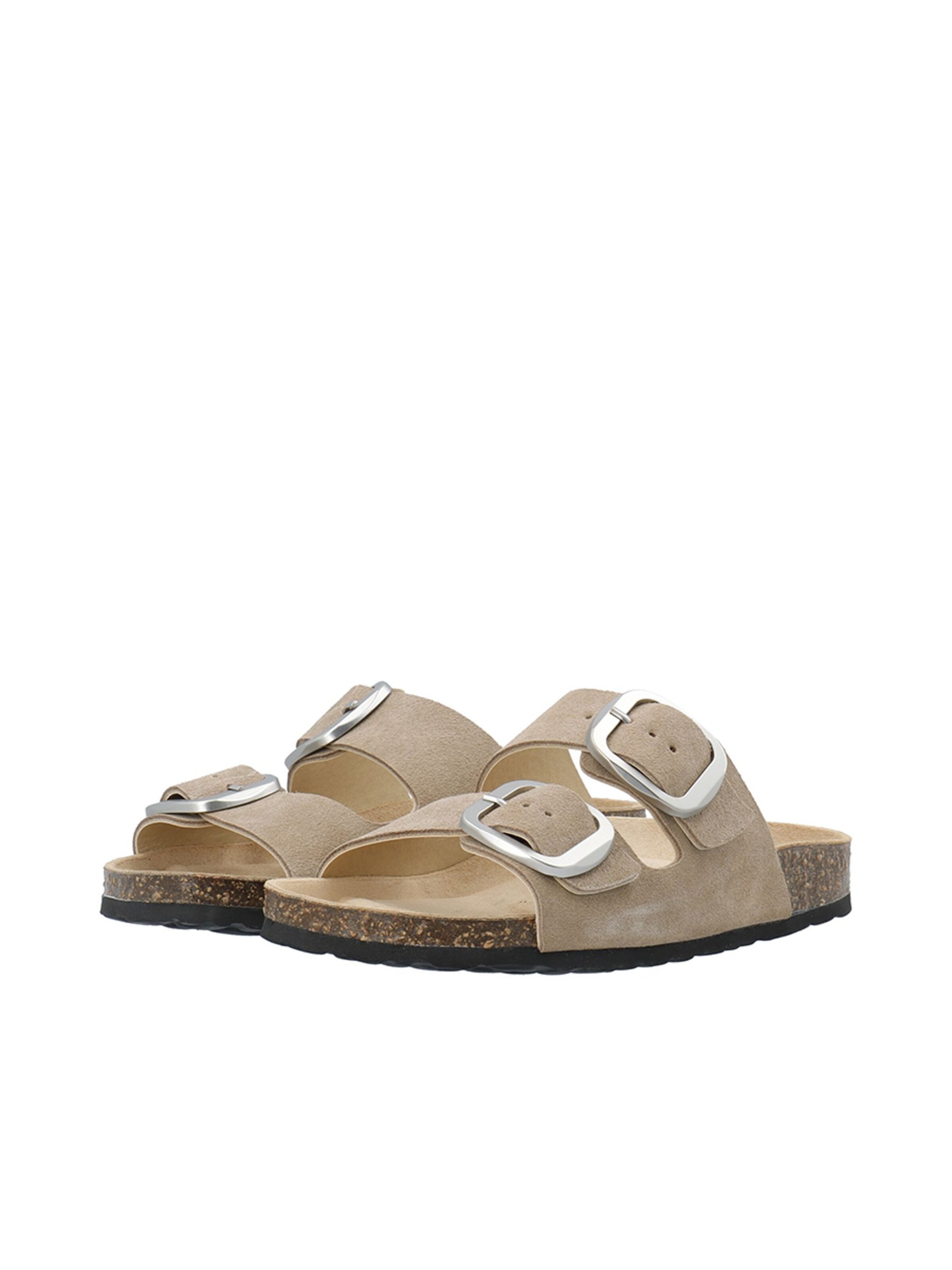 Bianco Mules 'Miami' in Beige