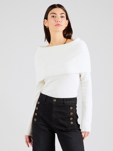 Liu Jo Pullover  'MAGLIA CHIUSA' in Beige: Vorderseite