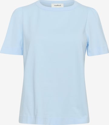 SOAKED IN LUXURYMajica 'Jina' - plava boja: prednji dio