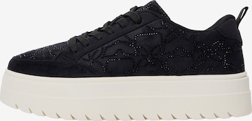 HUGONiske tenisice 'Lyssa Tenn' - crna boja: prednji dio