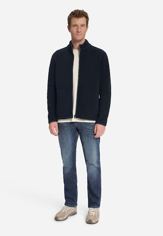 No Excess Fleece jas in Blauw