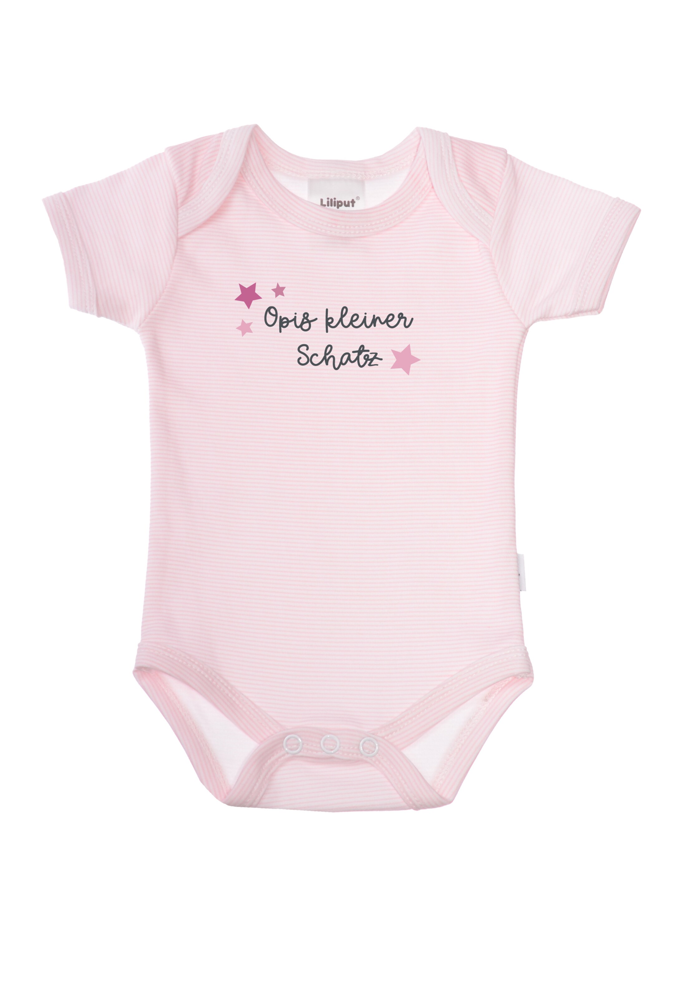 LILIPUT Romper/Bodysuit 'Kleiner Schatz' in Grey