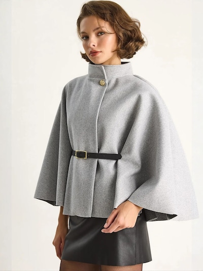 Bianco Lucci Winter Coat 'Mäntel' in S-M in Grey, Item view