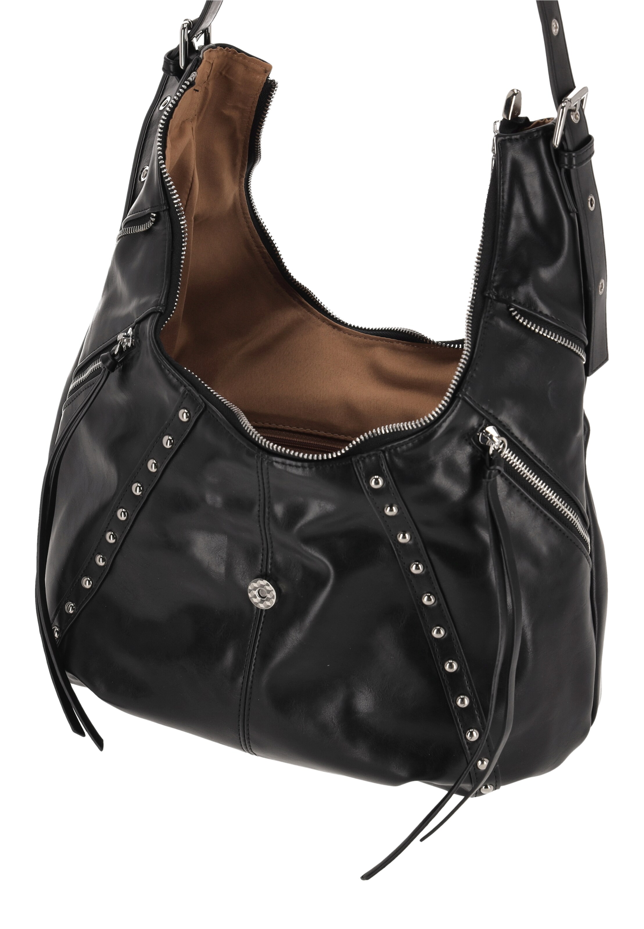 faina Schoudertas in Zwart