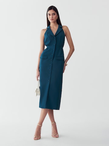 Willa - Vestido 'Lei' en azul: frente