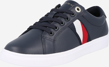 Sneaker bassa di TOMMY HILFIGER in blu: frontale