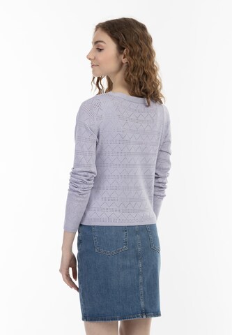 MYMO Knit cardigan in Purple