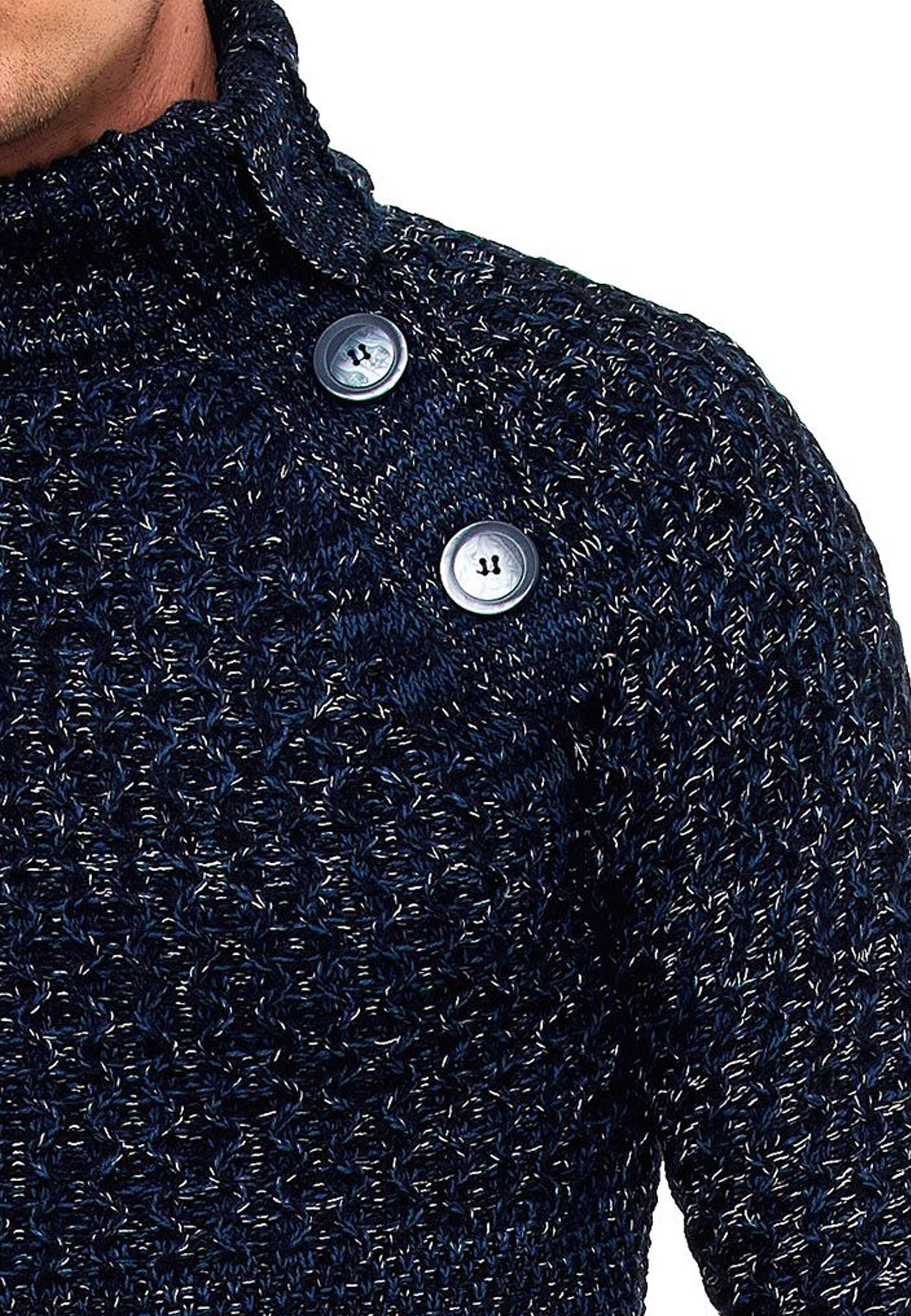 Rusty Neal Pullover in Blau
