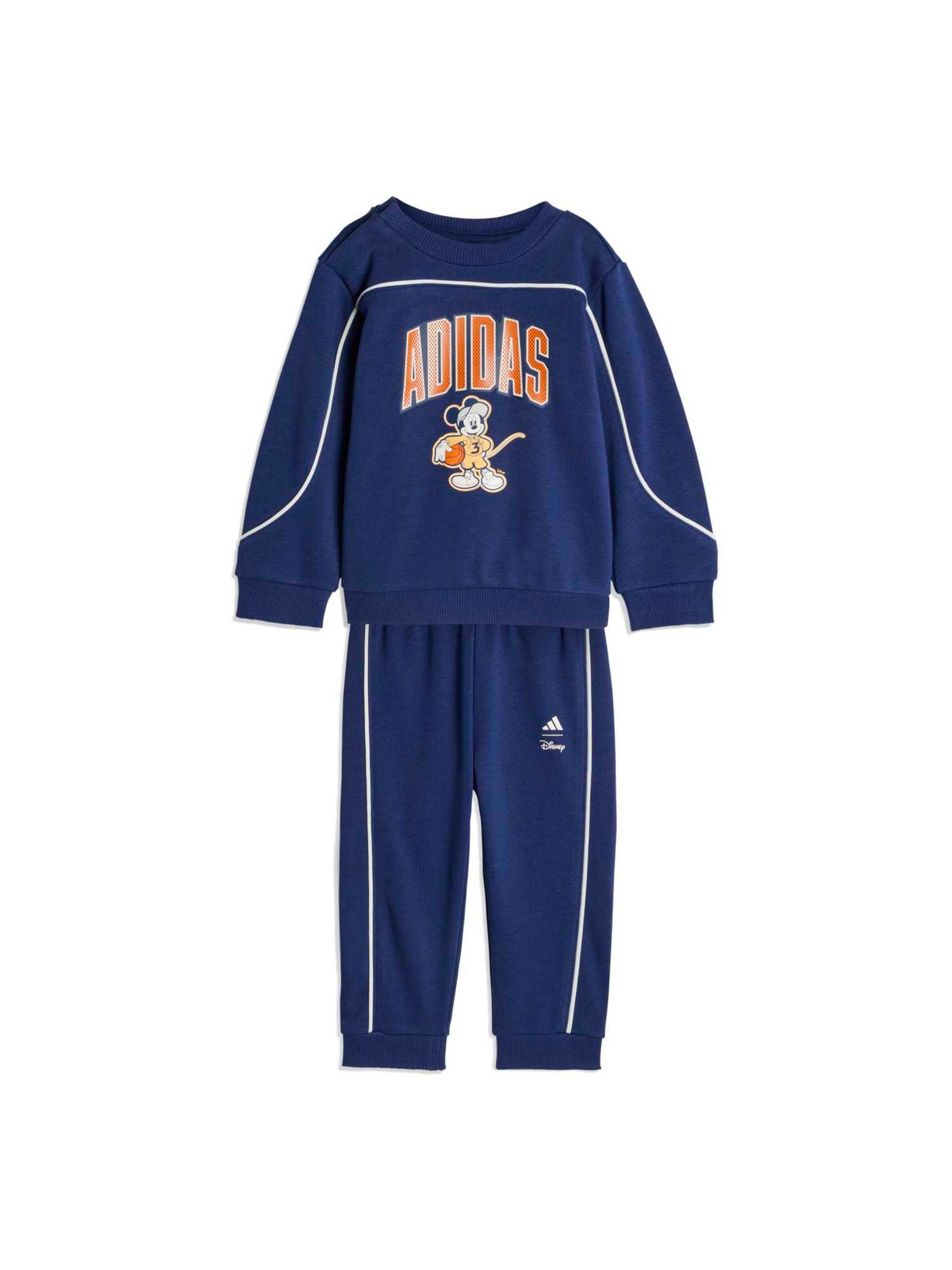 ADIDAS SPORTSWEAR Trainingsanzug 'ADIDAS x DISNEY MICKY MAUS' in Blau: Vorderseite