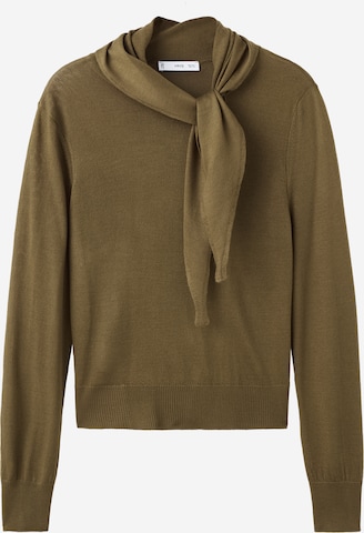 Pullover 'AMAIO' di MANGO in verde: frontale