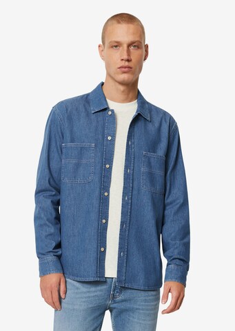 Marc O'Polo DENIM Regular fit Overhemd in Blauw: voorkant