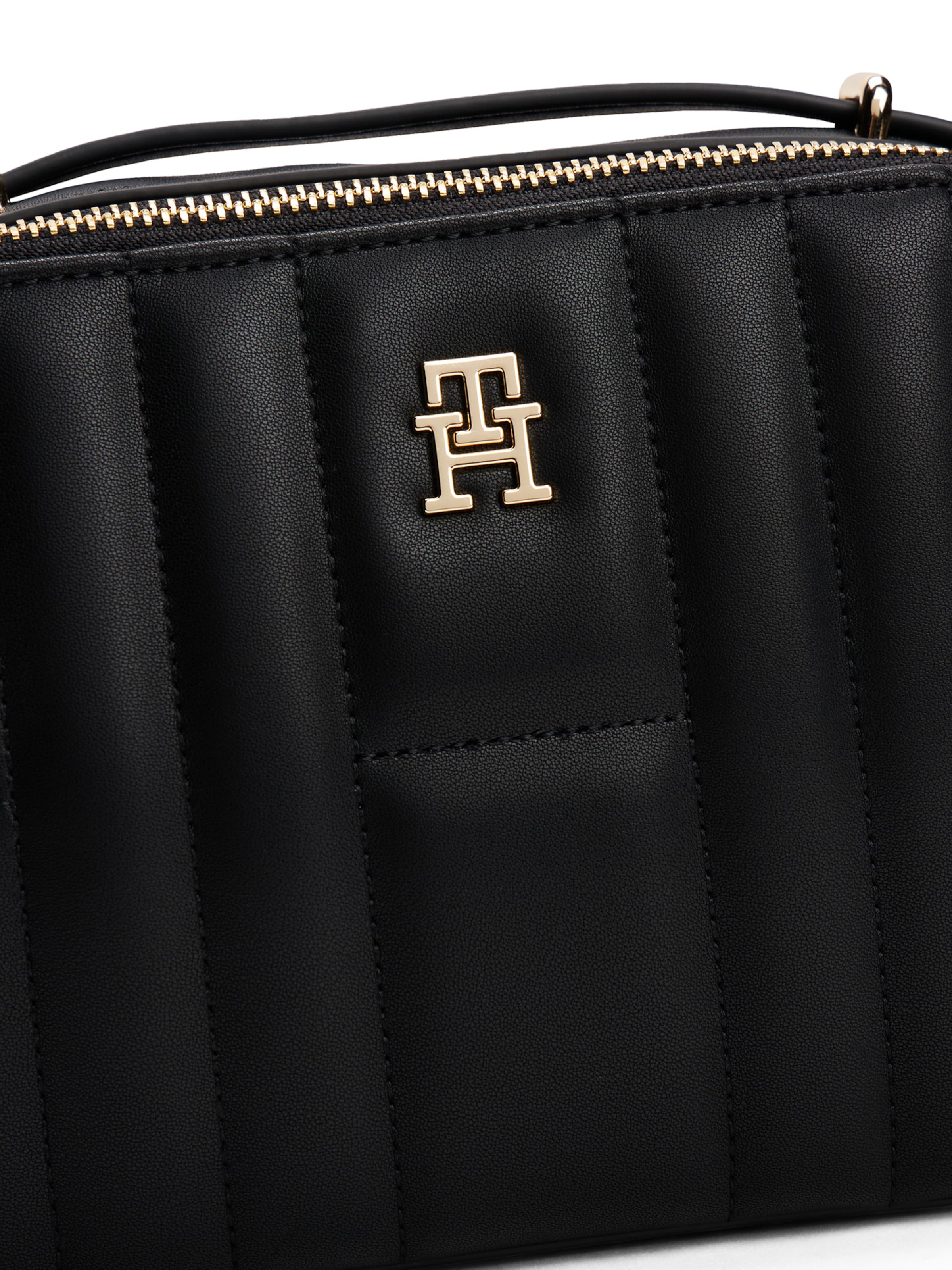 TOMMY HILFIGER Taška přes rameno – černá