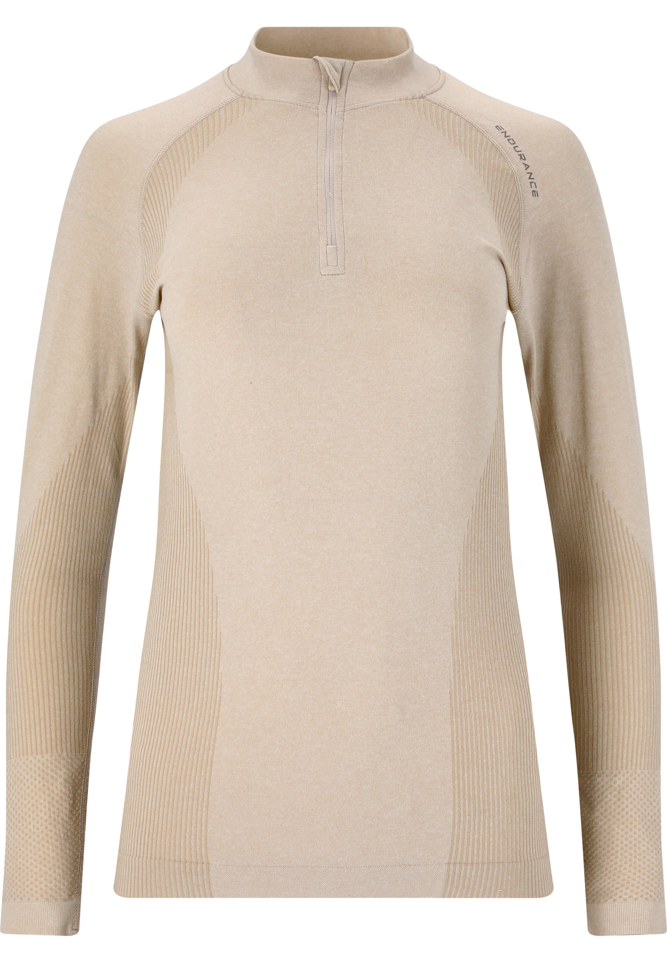 ENDURANCE Performance shirt 'Halen' in Beige: front