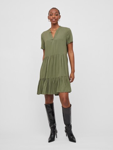 VILA Shirt Dress 'Morose' in Green: front