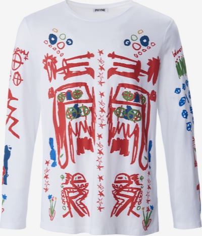 PHYNE Shirt in de kleur Gemengde kleuren / Wit, Productweergave