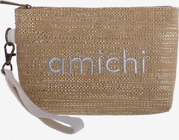 Amichi - Bolso de mano en blanco: frente