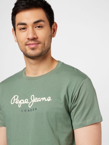 Pepe Jeans - Camisa 'Eggo' em verde