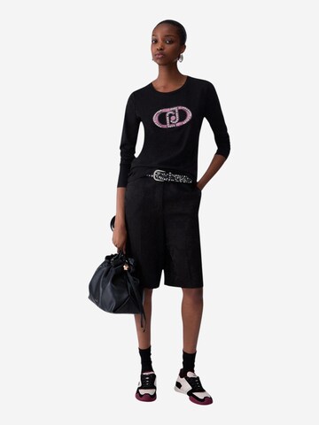 Liu Jo - Camiseta 'BASIC T-SHIRT TF6245 JS003' en negro