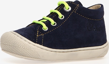 NATURINO First-Step Shoes in Blue: front