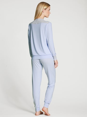 CALIDA Pyjama in Blauw