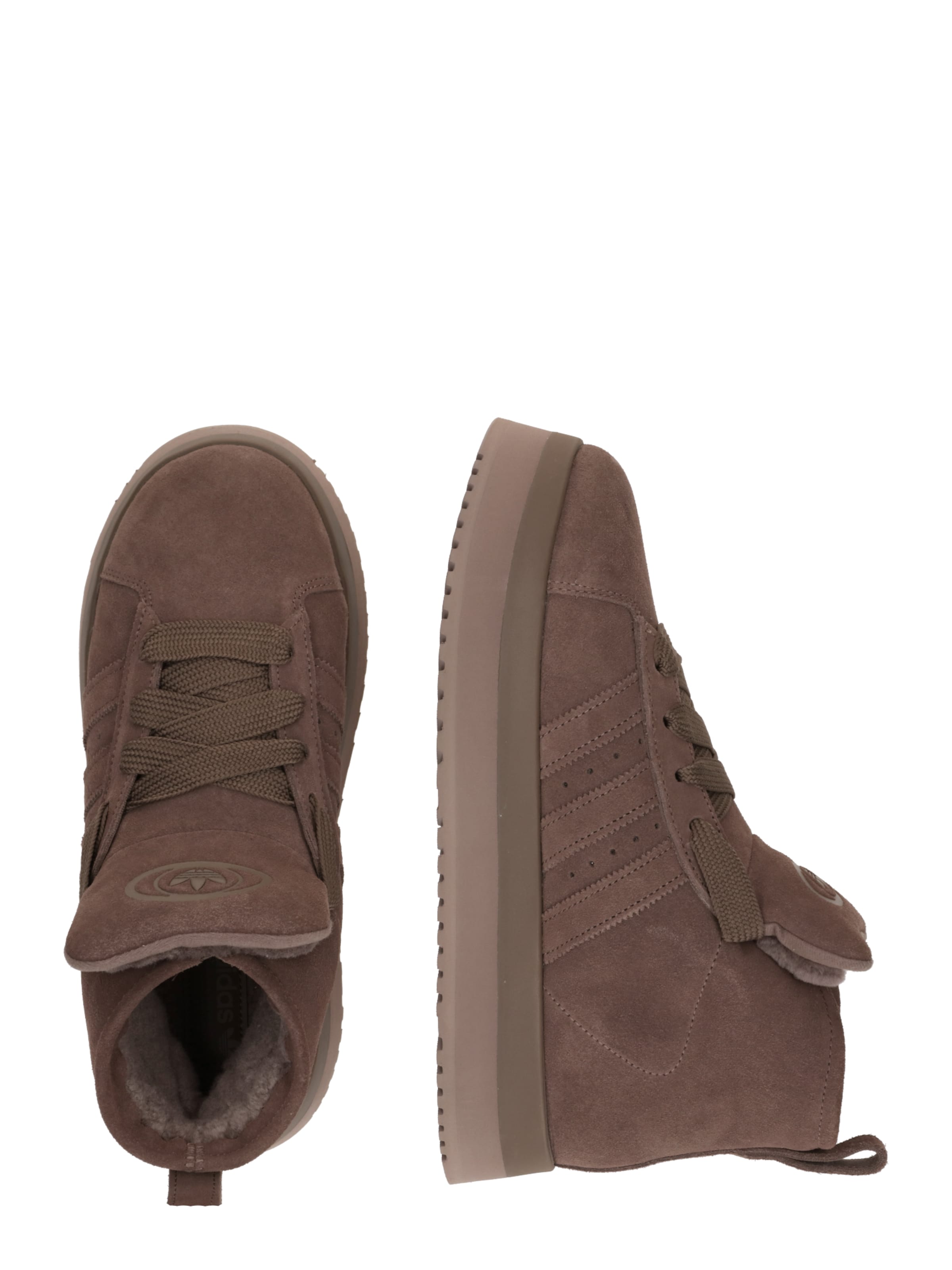 ADIDAS ORIGINALS Šněrovací kozačky 'CAMPUS 00s' – hnědá