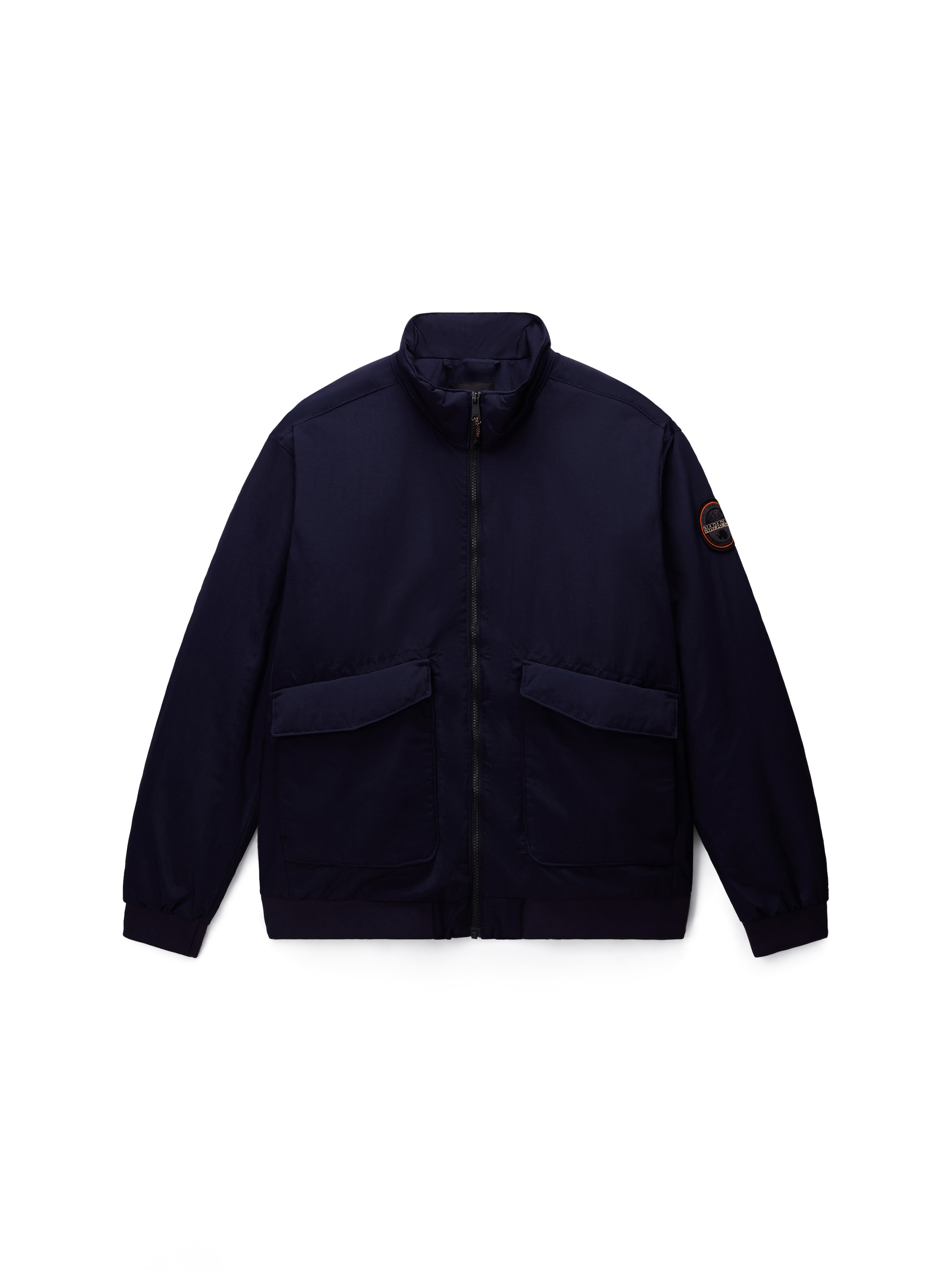 mėlyna NAPAPIJRI Demisezoninė striukė 'Giovi': priekis