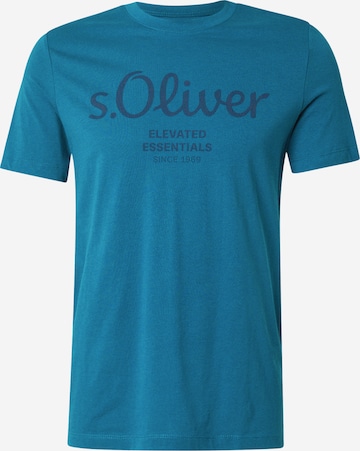s.Oliver T-Shirt in Blau: Vorderseite