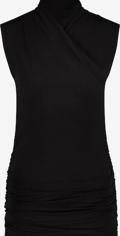 Urban Goddess Yoga & Activewear Sporttop 'Good Karma Yoga & Pilates' in Schwarz: Vorderseite