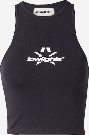 Palaidinė be rankovių 'SUPERSTAR' iš Low Lights Studios, spalva – juoda / balta, Prekių apžvalga