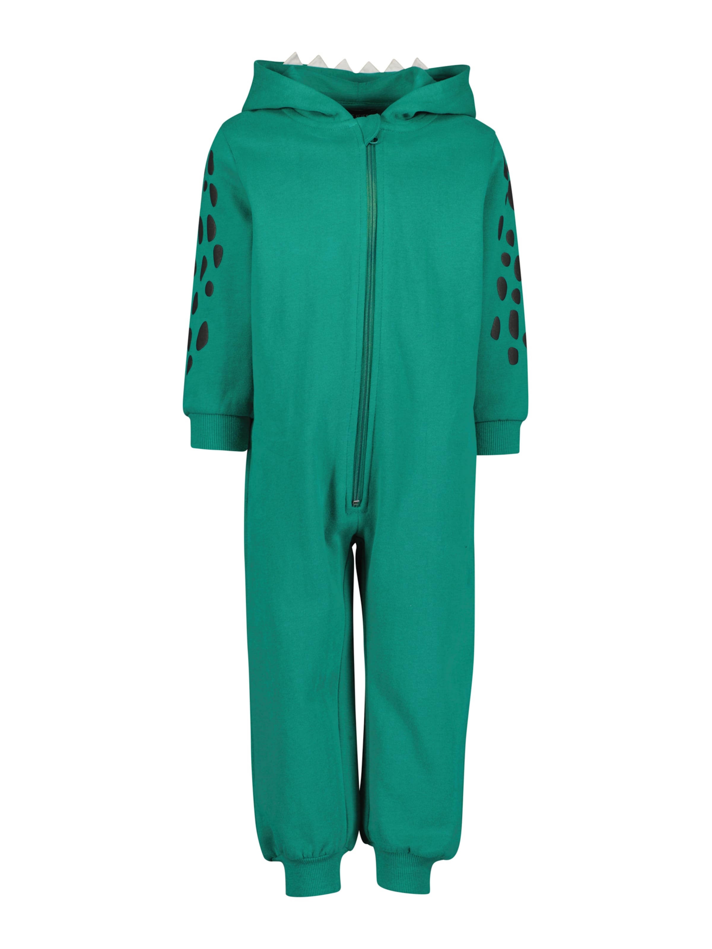 BLUE SEVEN Dungarees in Green: front