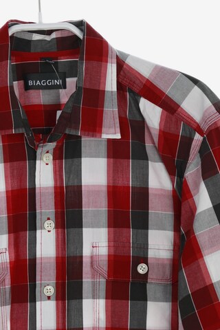 Biaggini Button Up Shirt in S in Red