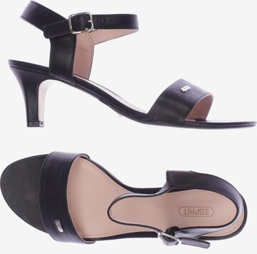 ESPRIT Sandals & High-Heeled Sandals in 40 in Black: front