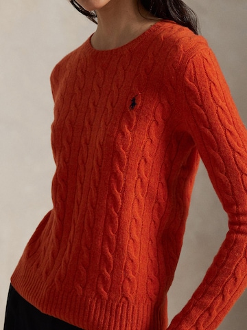 Pulover de la Polo Ralph Lauren pe portocaliu
