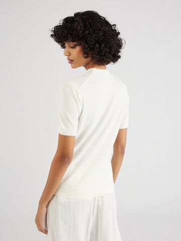 UNITED COLORS OF BENETTON Pullover in Weiß