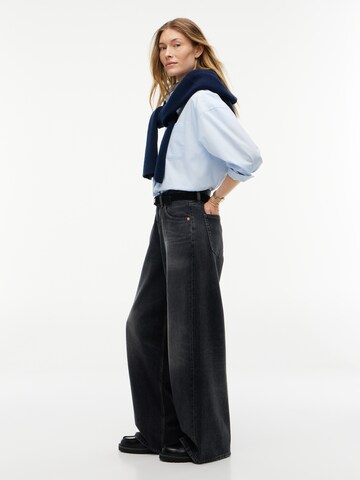 Tommy Jeans Bő szár Farmer 'CHARLIE' - fekete
