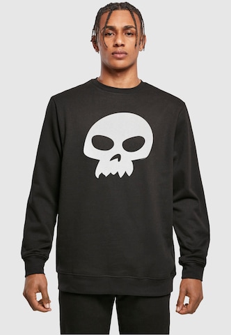 ABSOLUTE CULT Sweatshirt 'Toy Story - Sid's Skull' in Black: front